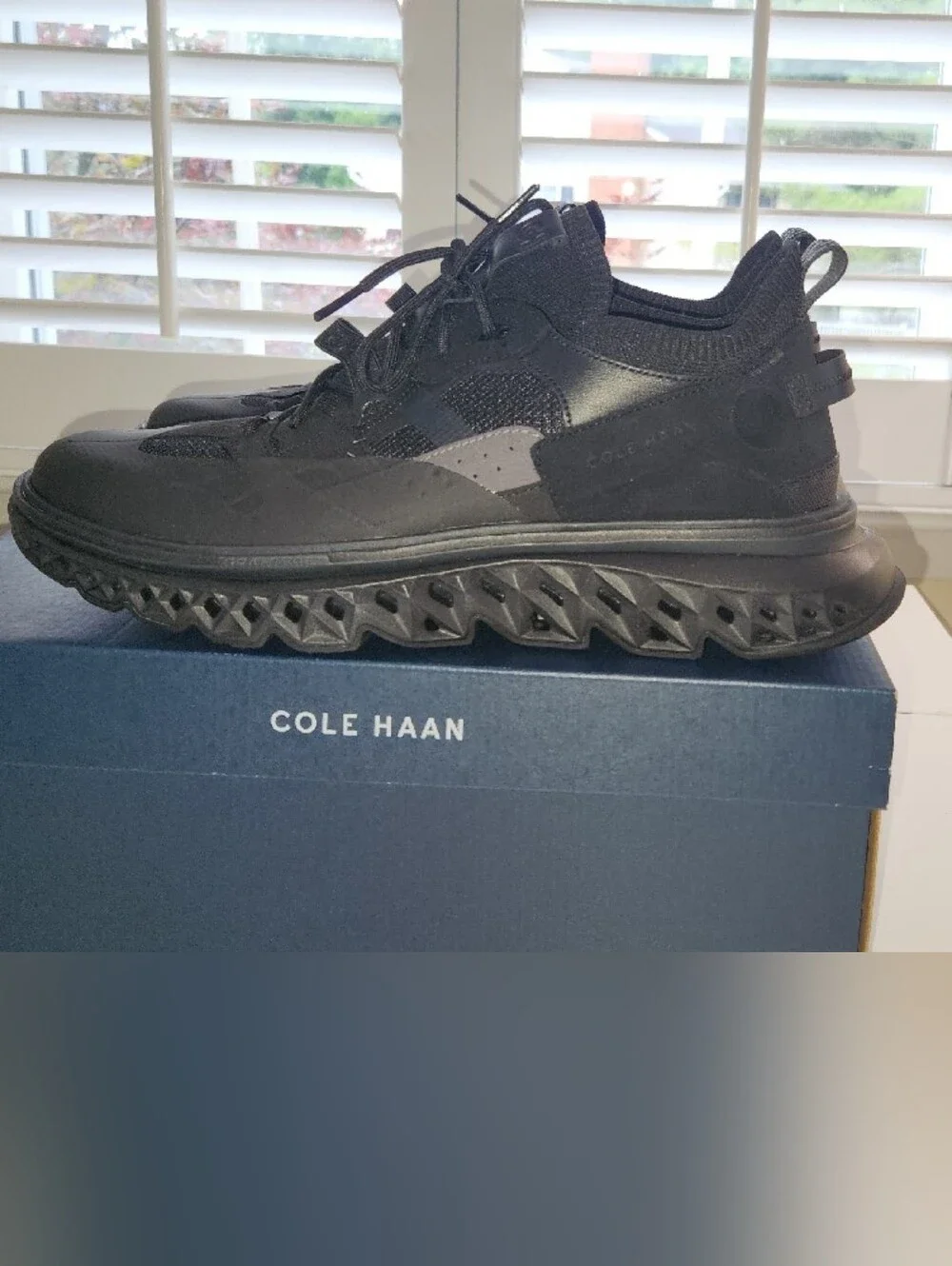 Cole Haan Men's Black Low-Top Athletic Sneaker